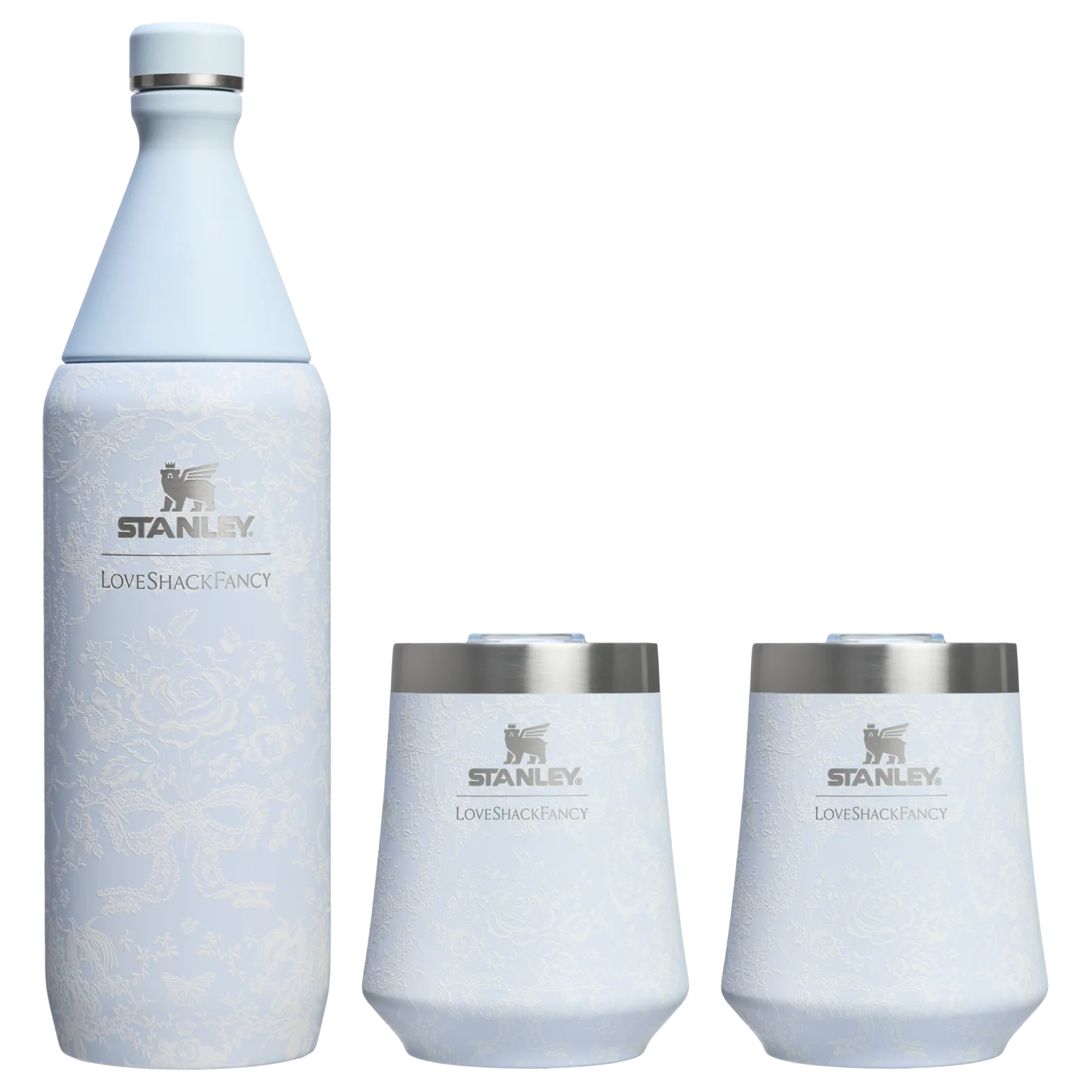 Stanley 1913 x LoveShackFancy Holiday Reserve All Day Wine Set | 34 OZ | 11 OZ - Image 4