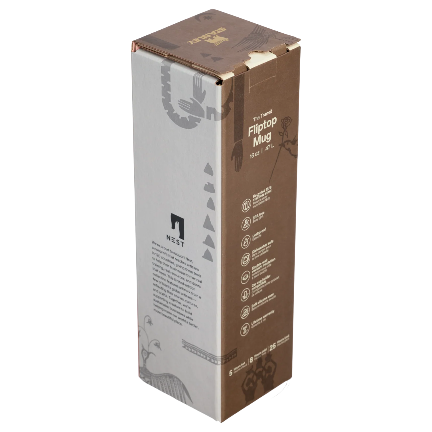 The Stanley 1913 x Nest AeroLight™ Transit Flip Top Mug | 16 OZ - Image 17